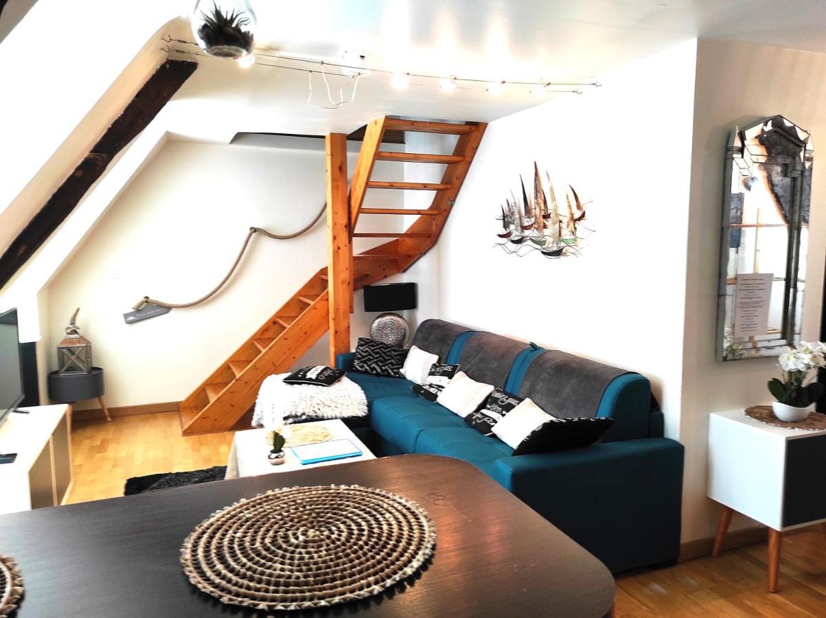 Appartement Saint Malo Vue Sur Mer Et Sur Intra Muros, Ferry, Plage Et Commerces A 50 M Buitenkant foto