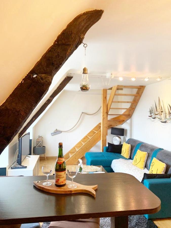 Appartement Saint Malo Vue Sur Mer Et Sur Intra Muros, Ferry, Plage Et Commerces A 50 M Buitenkant foto